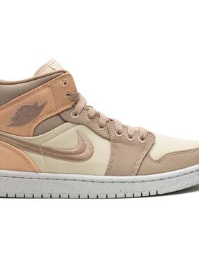 Nike Air Jordan 1 Low in Cream, Beige & Peach Tones